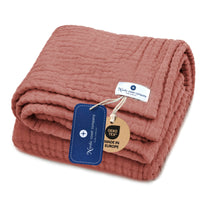 Couverture Mousseline Cuivre Rouge - Bild 1