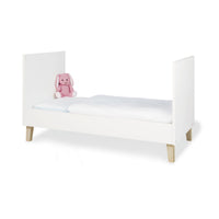 Pinolino Babybett Lumi – Babybett 140 × 70 cm in Weiß mitwachsend - Bild 3
