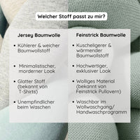 Bettschlange geflochten Grau Jersey - Bild 8