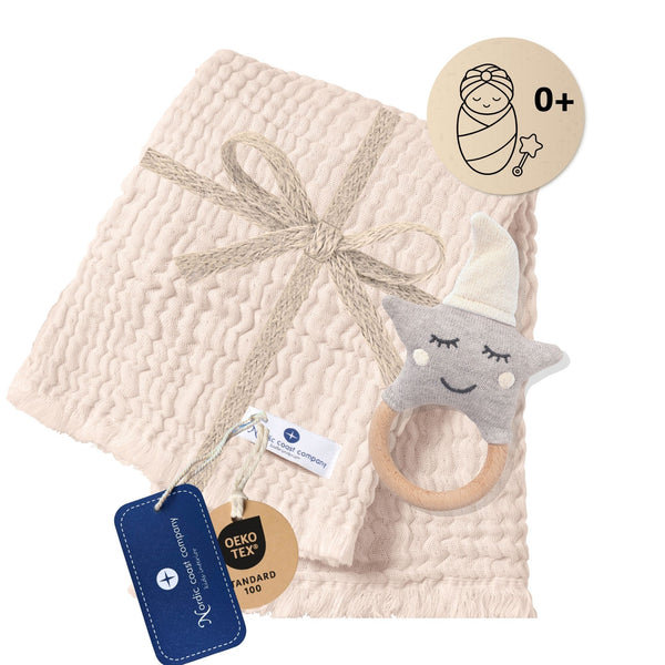 Baby Geschenk Set Geburt Puder | Nordic Coast Company