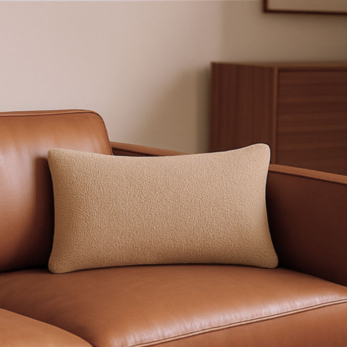 Teddykissen inkl. Inlet Beige 30x50cm