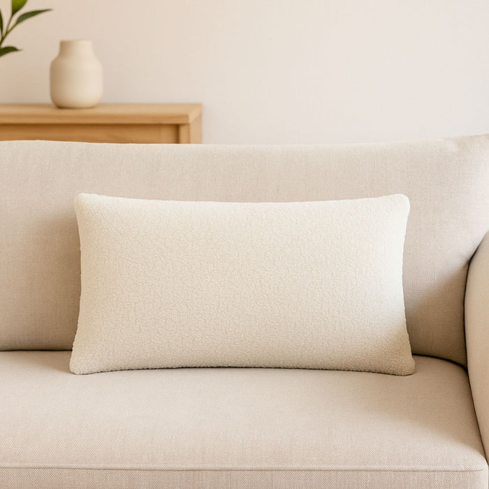 Teddykissen Creme 30x50cm