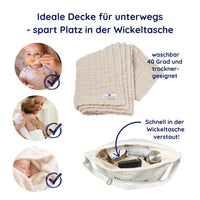 Baby Geschenkset Geburt Mädchen Rosa Natur - Bild 2