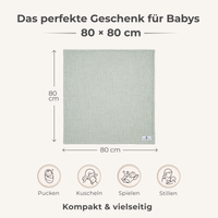Musselin Decke Mint - Bild 8