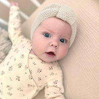 2er Set Baby Turban Kupfer + Natur - Bild 8