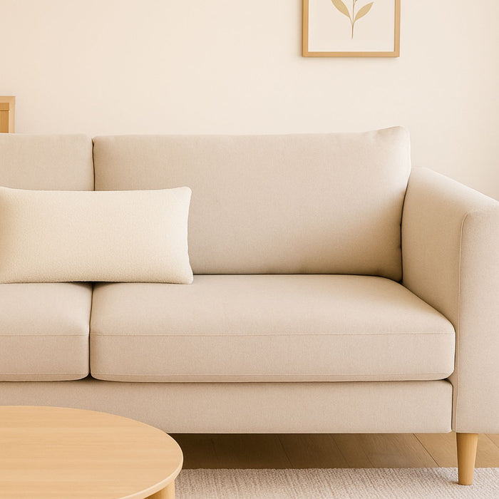 Teddykissen Creme 30x50cm