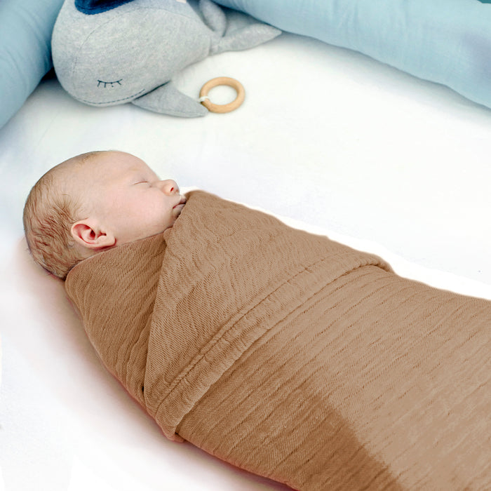 Musselindecke 2-er Set Beige | Nordic Coast Company