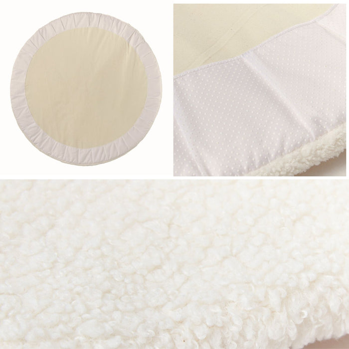 Teddy Krabbeldecke Creme