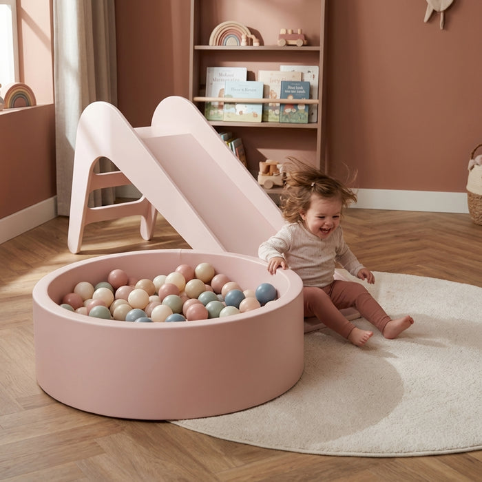 Jupiduu Indoor Holzrutsche Rosa