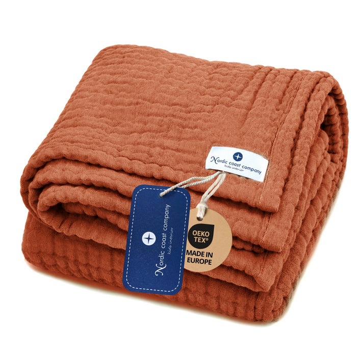 Muslin Blanket Olive Green