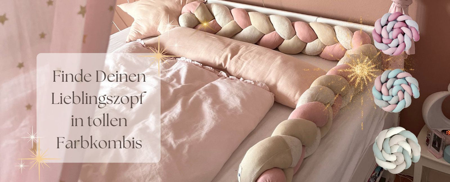 Bettschlangen geflochten