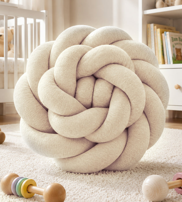 Bettschlange Twister geflochten 180 cm Natur