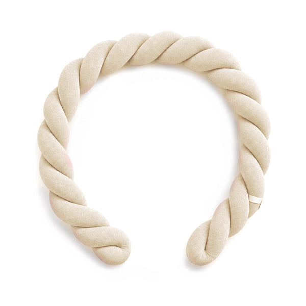 Bettschlange Twister geflochten 180 cm Natur