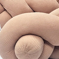 Braided bed bumper beige knit - Bild 6