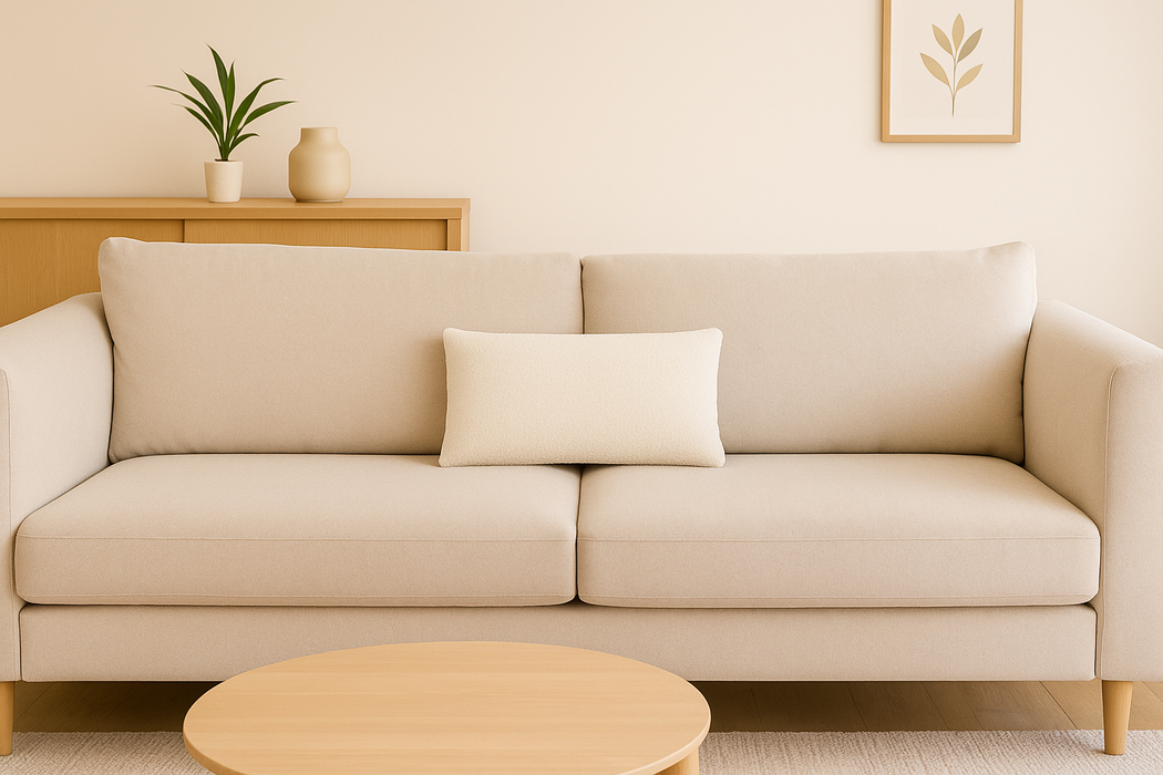 Teddykissen Creme 30x50cm