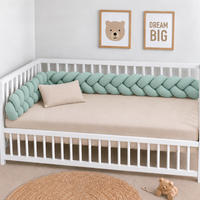 Bettschlange geflochten Mint Jersey XL 300cm - Bild 9