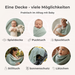 Multifunktionsdecke Baby im Alltag