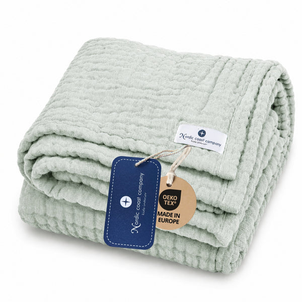 Muslin Burp Cloth Mint (65 x 70 cm)