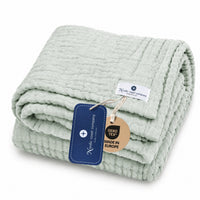 Muslin Burp Cloth Mint (65 x 70 cm) - Bild 1