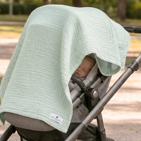 Muslin Burp Cloth Mint (65 x 70 cm) - Bild 3