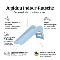 Jupiduu Indoor Holzrutsche Blau - Bild 6