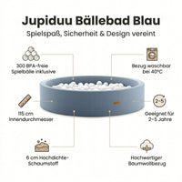 Jupiduu Bällebad Blau - Bild 6