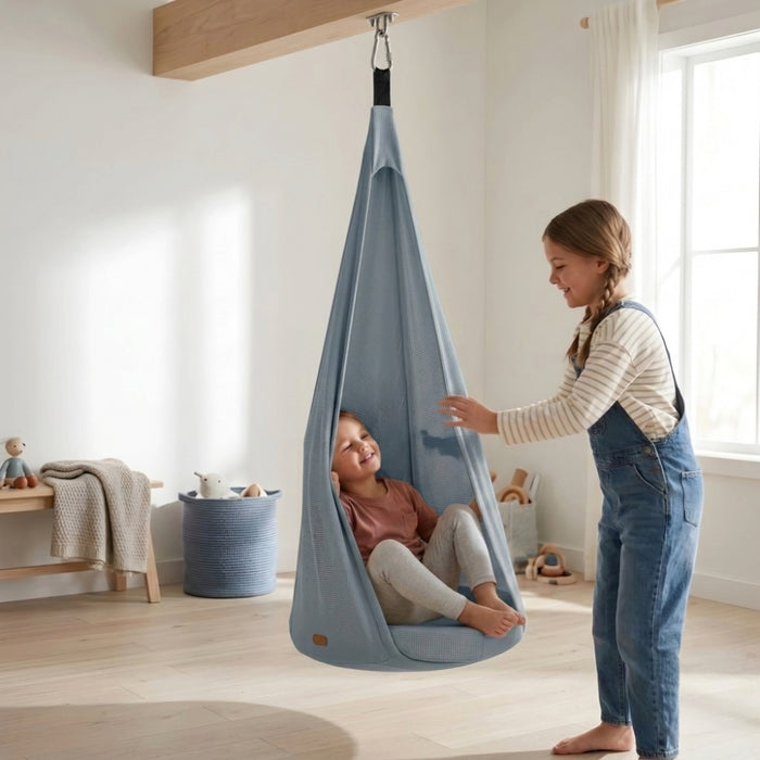 Play & Chill Schaukel Indoor Hellblau