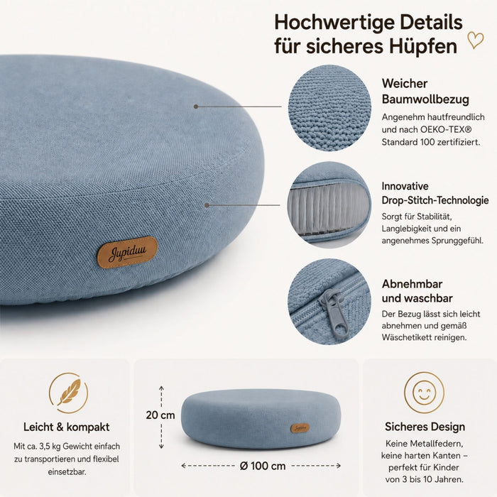 Jupiduu Indoor Jumpspot Blau