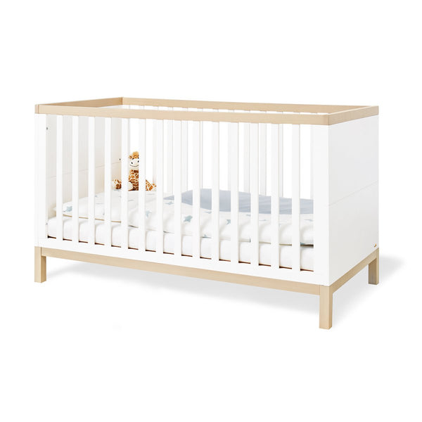 Pinolino Babybett Light – Babybett 140 × 70 cm in Weiß