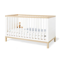 Pinolino Babybett Light – Babybett 140 × 70 cm in Weiß - Bild 1