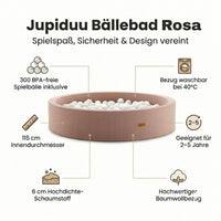 Jupiduu Bällebad Rosa - Bild 6