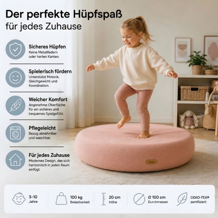 Jupiduu Indoor Jumpspot Rosa