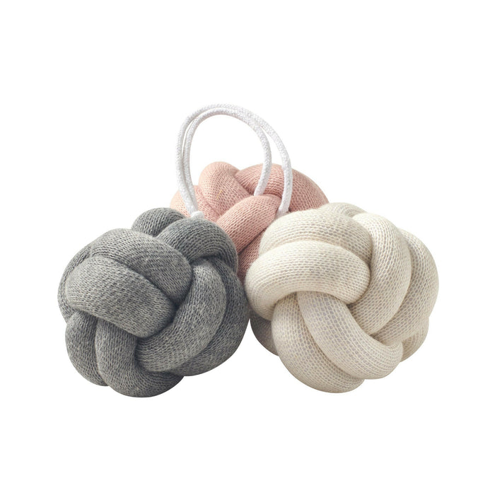 Nordic Coast Company Babygym Anhänger Set Knoten Rosa