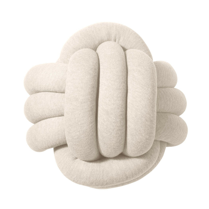 Knot pillow knit ivory