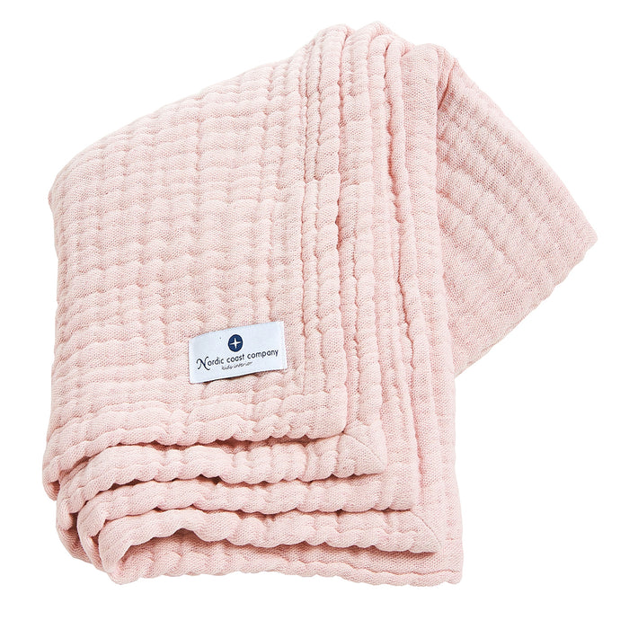 Muslin Blanket Pink Large