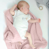 Couverture Mousseline Vieux Rose - Bild 4