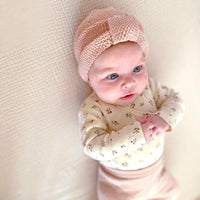 Baby Geschenkset Geburt Mädchen Rosa Natur - Bild 9