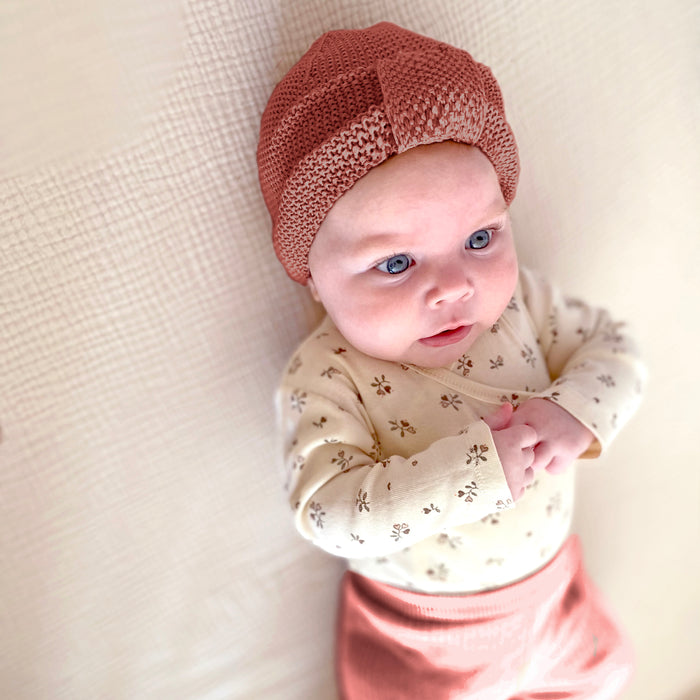 Baby turban copper
