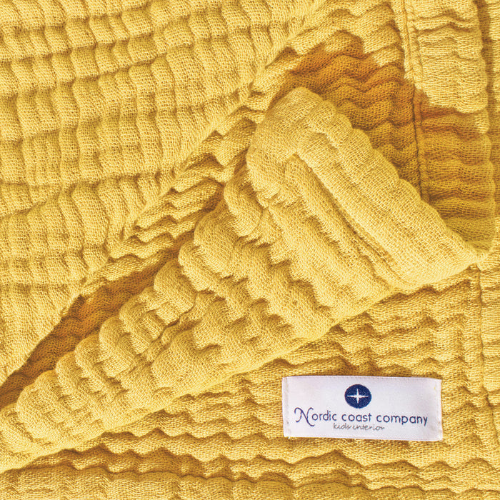 Muslin Blanket Curry Yellow