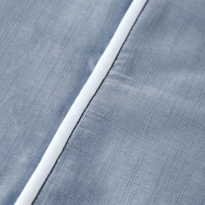 Baby bed linen blue grey