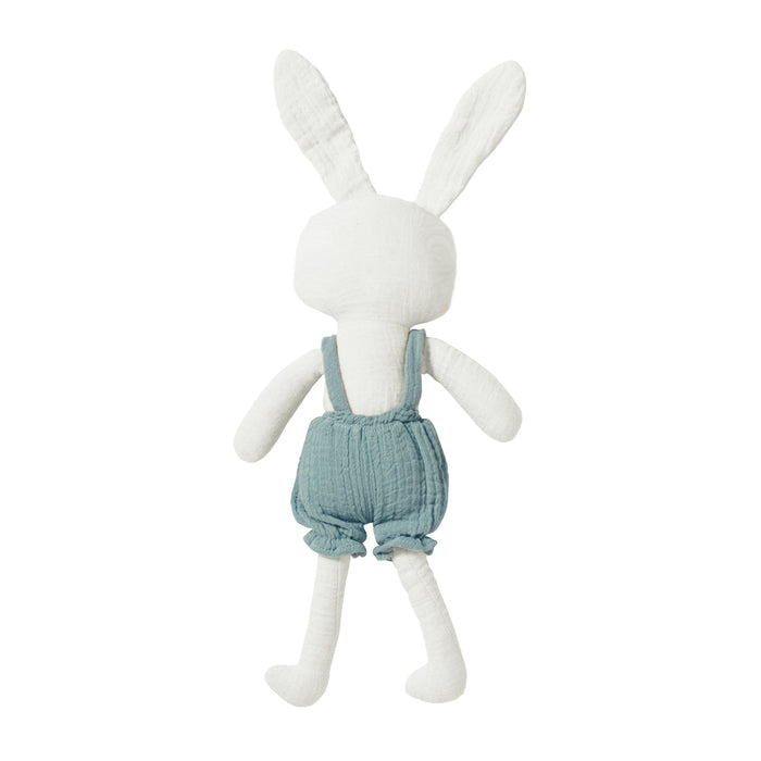 Cuddly toy muslin rabbit Ben