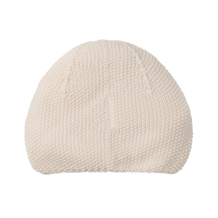 Bonnet turban pour bébé nature
