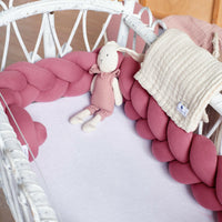 Bettschlange geflochten Beere Jersey - Bild 9