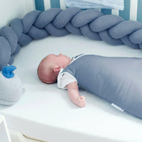 Baby sleeping bag blue grey - Bild 2