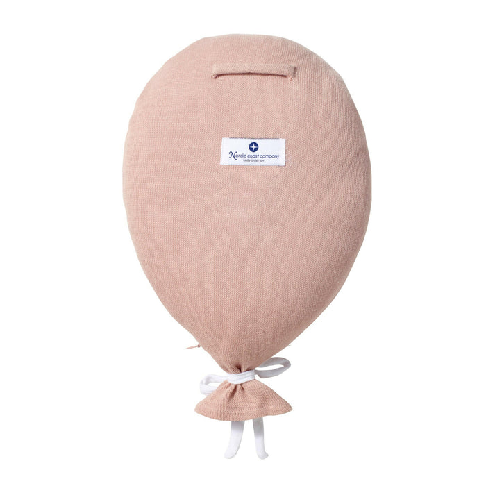 Balloon Pillow "Welcome Little One" pink