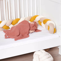 Braided bed bumper trio curry - Bild 6