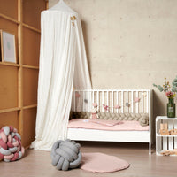 Bettschlange geflochten Sand Strick XL 300 cm/ 3m - Bild 9