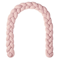 Bettschlange geflochten Rosa Jersey - Bild 7