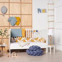 Braided bed bumper trio curry - Bild 12