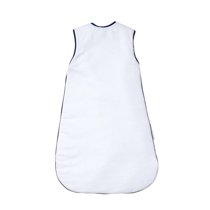 schlafsack weiß Baby sleeping bag white-blue